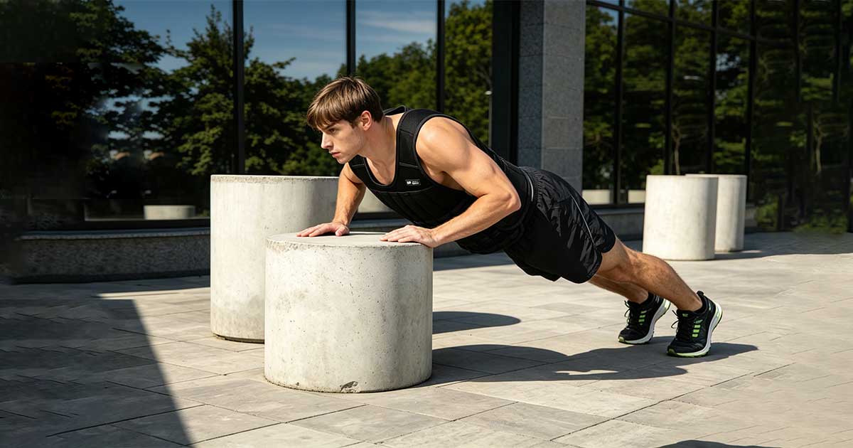 BEATBOOST Weighted Vest with Steel Plates(Adjustable)
