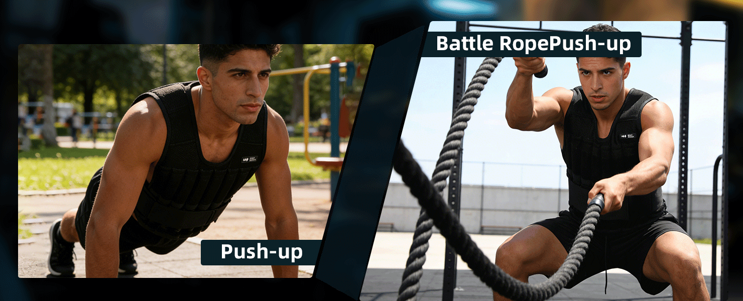 Beatboost Weighted Vest Enhances Workouts