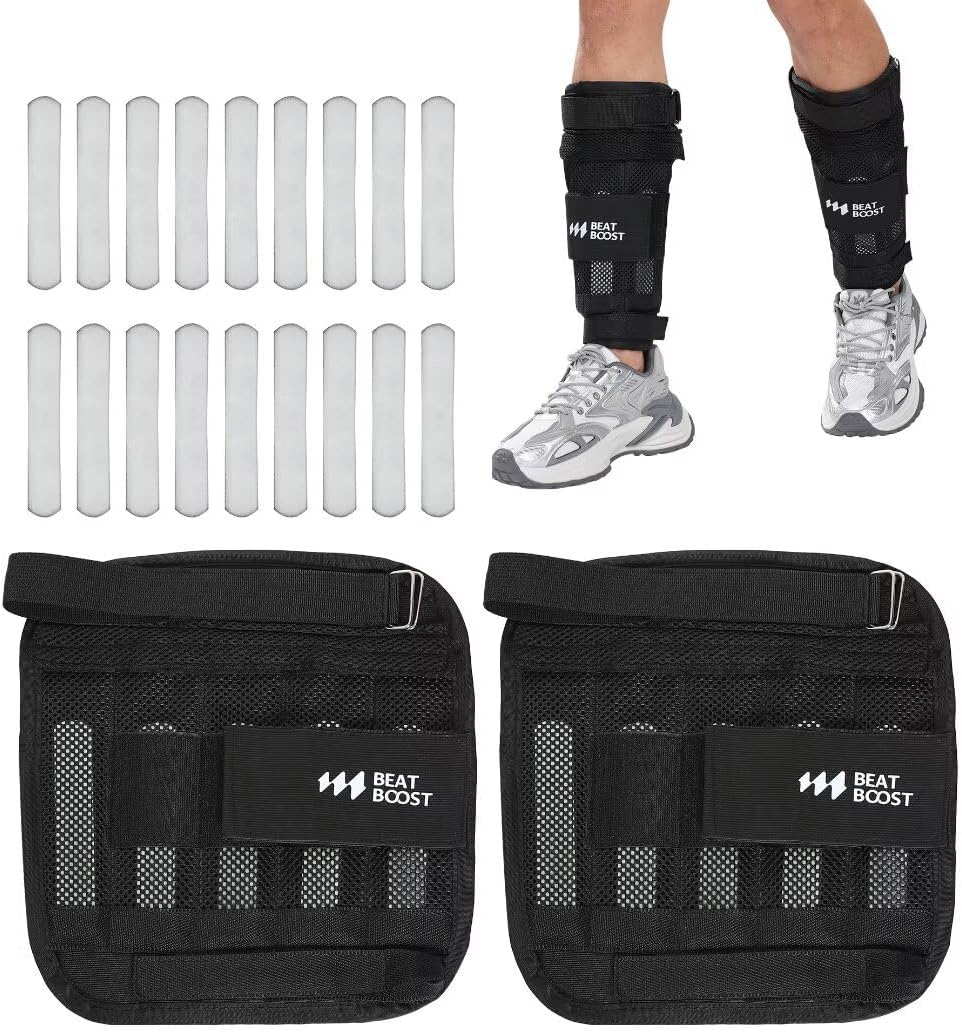 Adjustable Ankle Weights 10lb/15lb/20lb