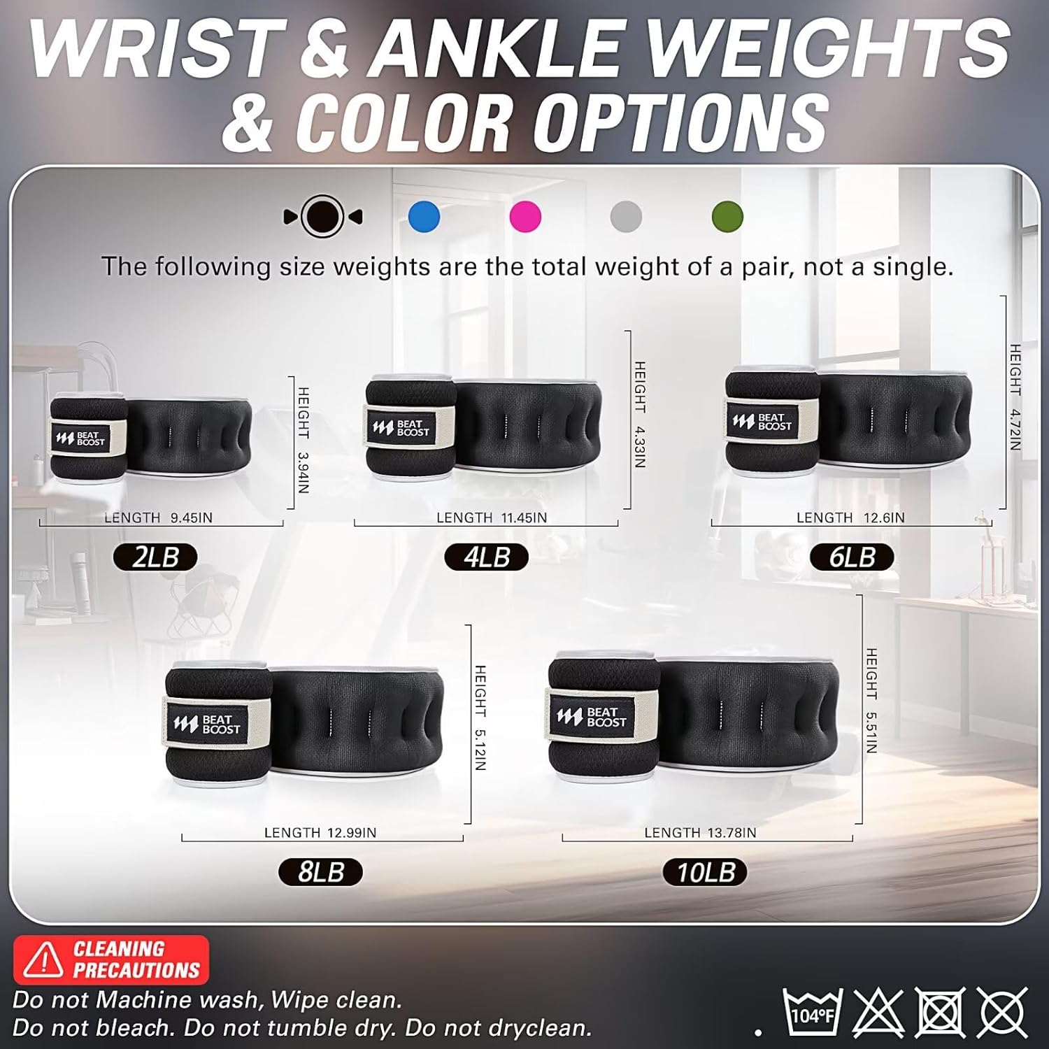 adjustable ankle weights for men and women