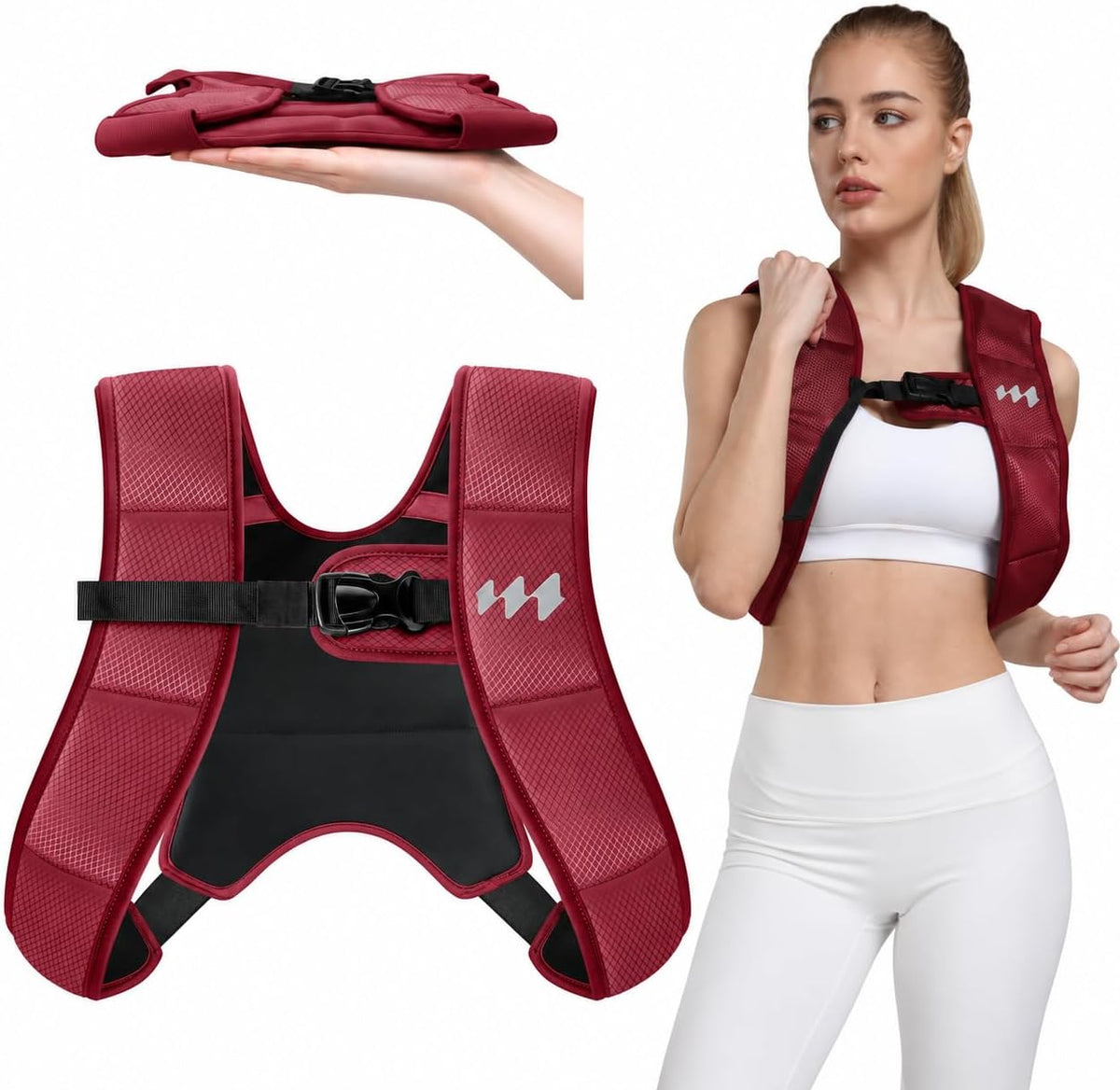 Beatboost B-Fit Washable Iron Weight Vest 12/20lb
