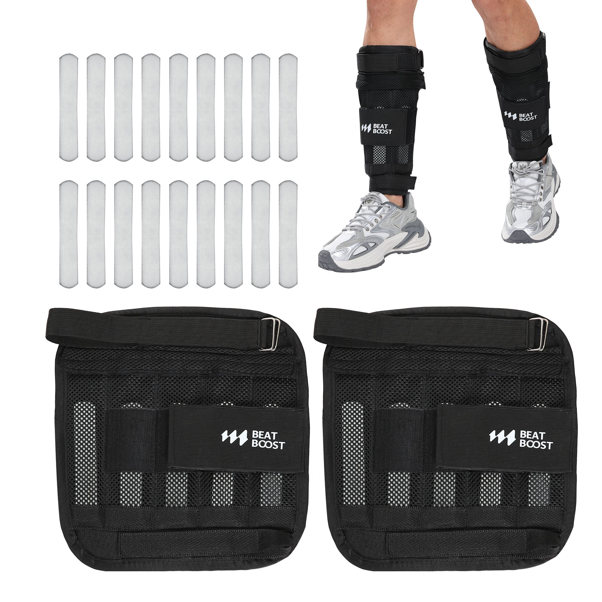 BeatBoost Leg Weights – Premium Training Gear for Strength, Endurance & Mobility Workouts