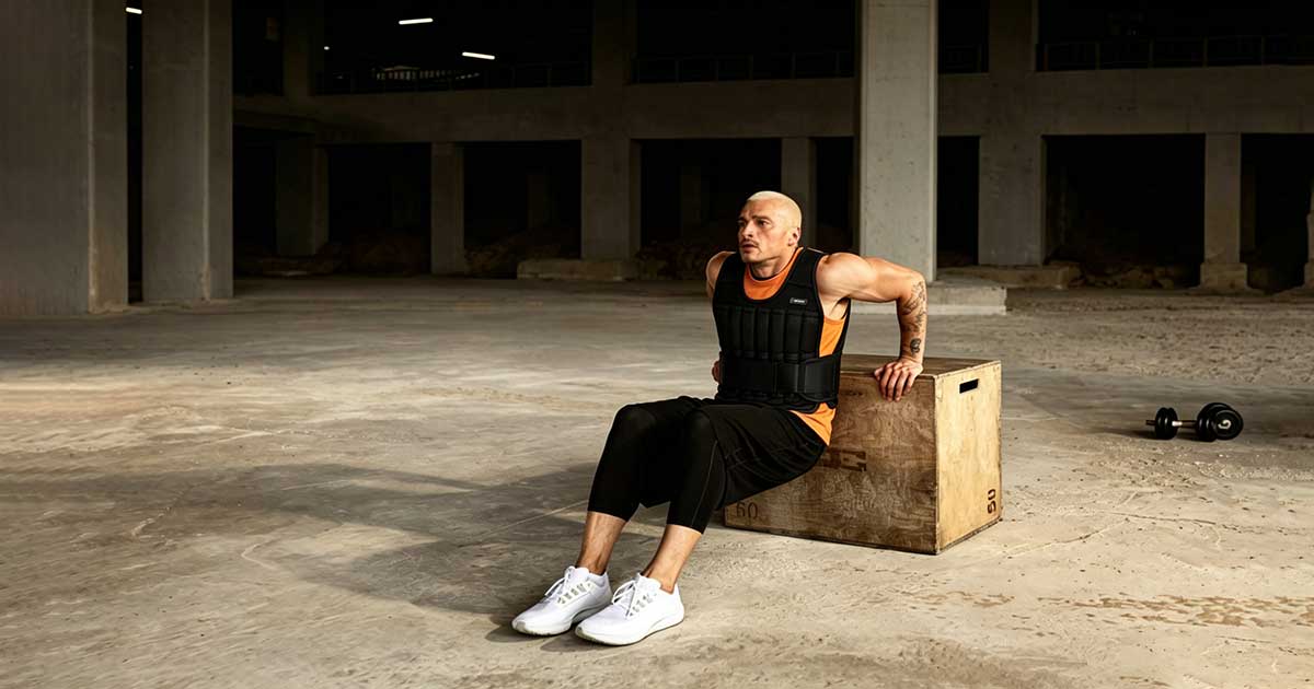 Beatboost Weighted Vest with Steel Plates(Adjustable)