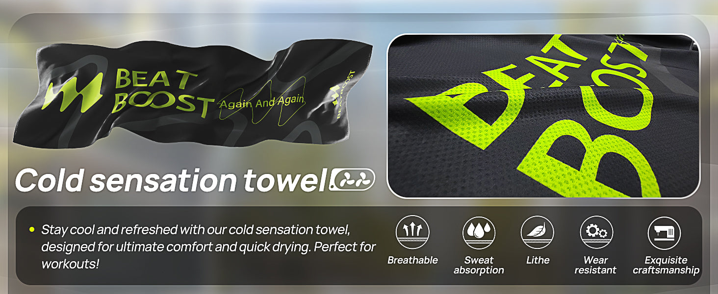 Beatboost cold sensation towel