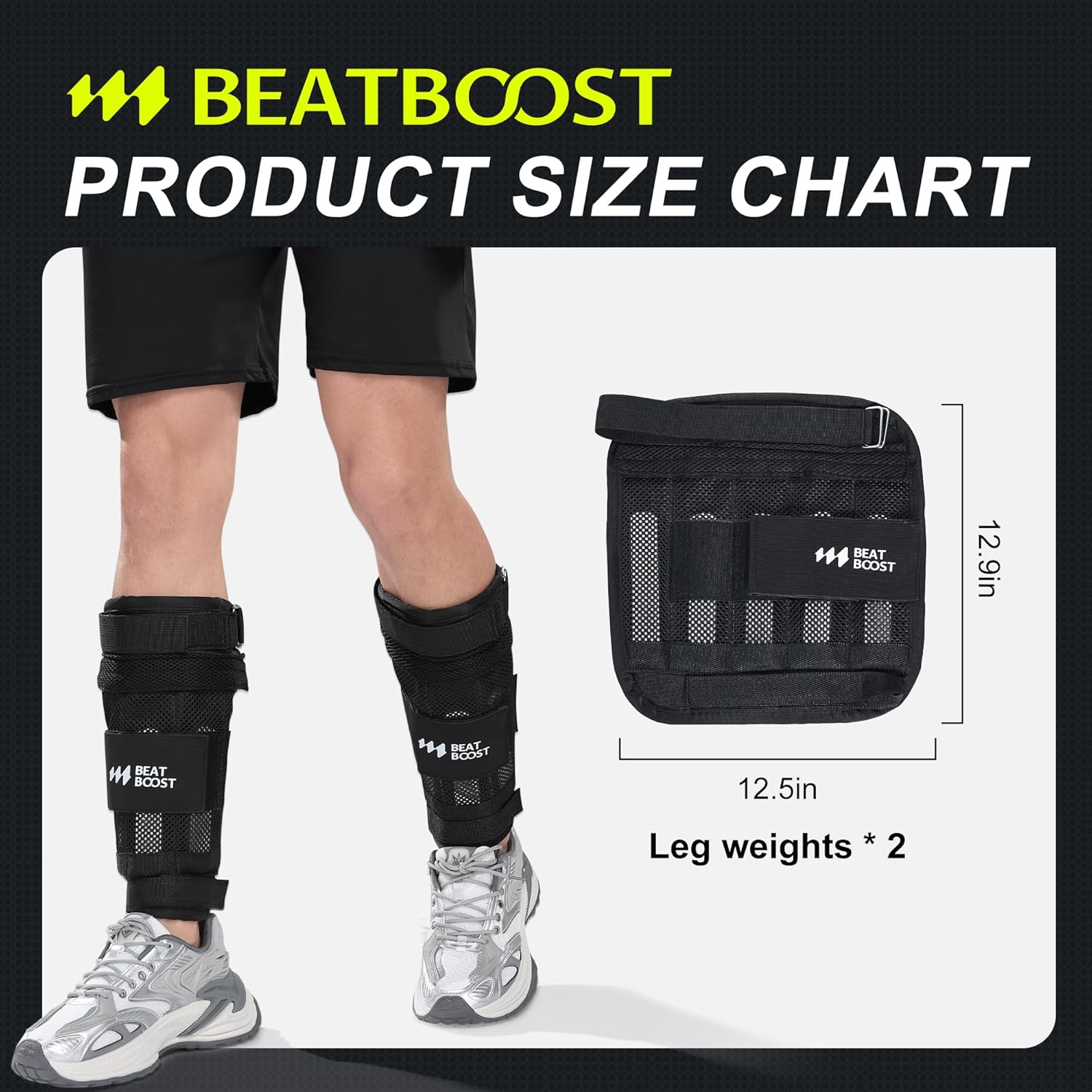 Adjustable Ankle Weights 10lb/15lb/20lb
