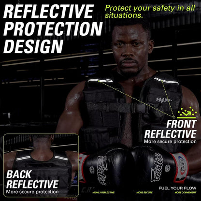 Durable polyester and nylon material of BeatBoost vest